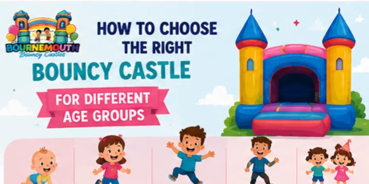 How To Choose The Right Bouncy Castle For Different Age Groups