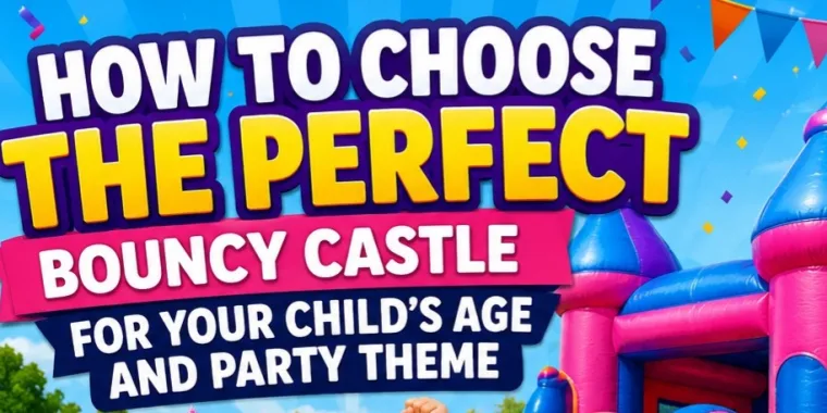 How To Choose The Perfect Bouncy Castle For Your Childs Age And Party Theme