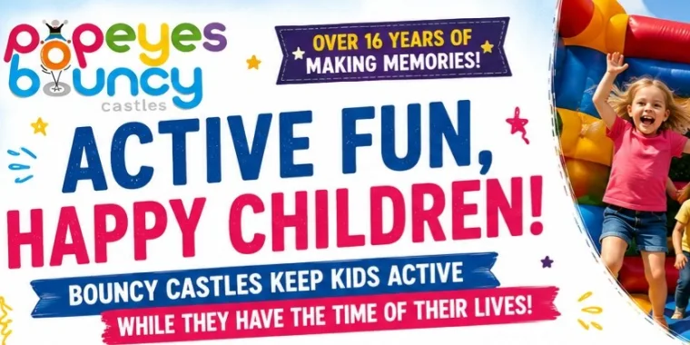 How Bouncy Castles Help Children Stay Active While Having Fun