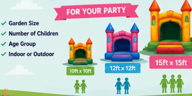 How To Choose The Right Size Bouncy Castle For Your Party
