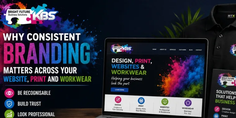 Why Consistent Branding Matters Across Your Website, Print And Workwear