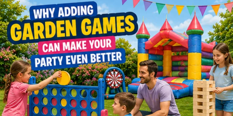 The Benefits Of Hiring Garden Games Alongside Your Bouncy Castle
