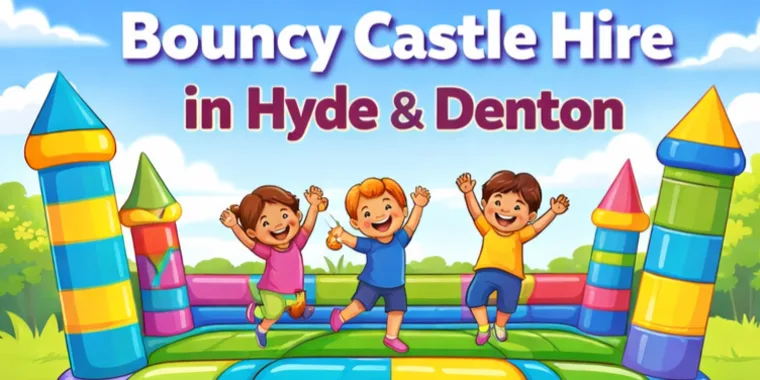 Planning A Garden Party With Bouncy Castle Hire In Hyde And Denton