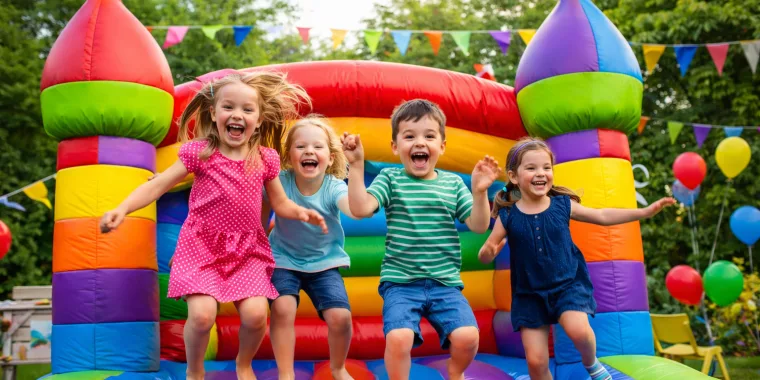 Why Bouncy Castle Hire Is Perfect For Childrens Parties In Tameside