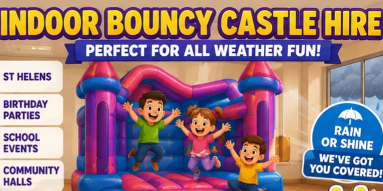 Indoor Bouncy Castle Hire In St Helens, The Perfect All-year Entertainment Solution