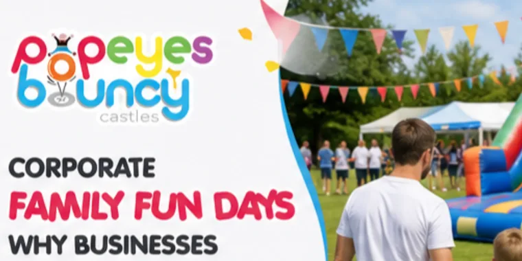 Corporate Family Fun Days, Why Businesses Across Central Scotland Are Choosing Inflatables