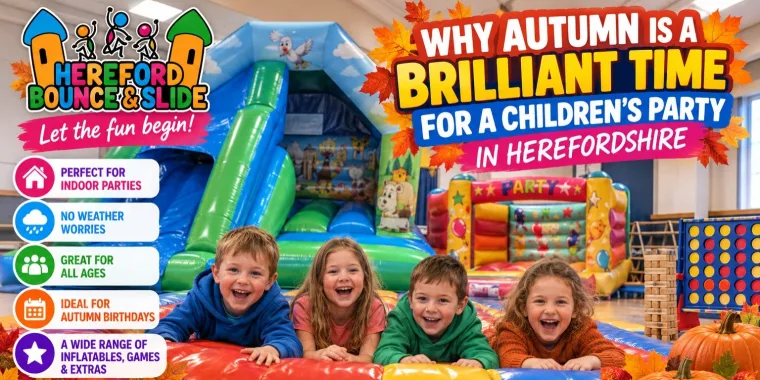 Why Autumn Is A Brilliant Time For A Childrens Party In Herefordshire