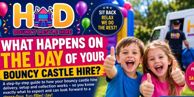 What Happens On The Day Of Your Bouncy Castle Hire