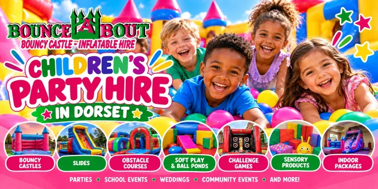 Planning A Childrens Party In Dorset - Bouncy Castles, Soft Play And More