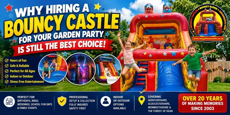 Why Hiring A Bouncy Castle For Your Garden Party Is Still The Best Entertainment Choice In 2026