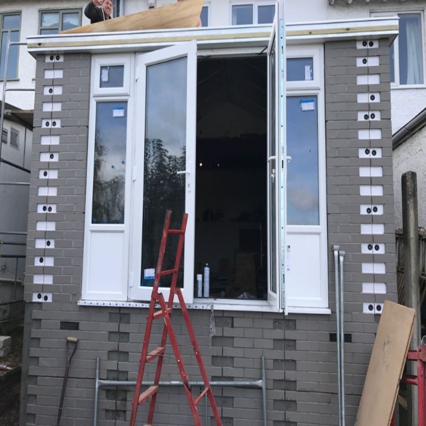 Prefabricated Kitchen Extension R&M Construction Gloucester