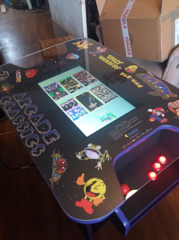 Retro Gaming Table Hire My Sugar Plum Events Photo Booth & Candy