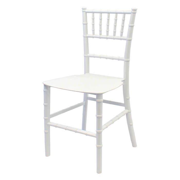 White Childrens Chair Hire Herts Parties