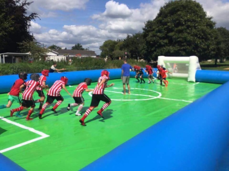 Water Football Budget Castle Hire