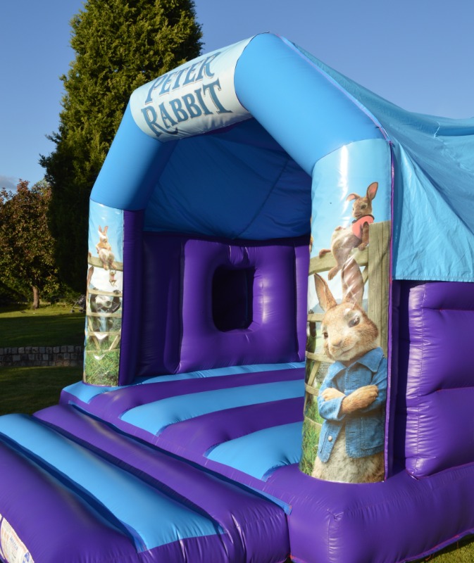 Peter Rabbit Slide Combo Castle 15ft X 17ft - South Cheshire Inflatables