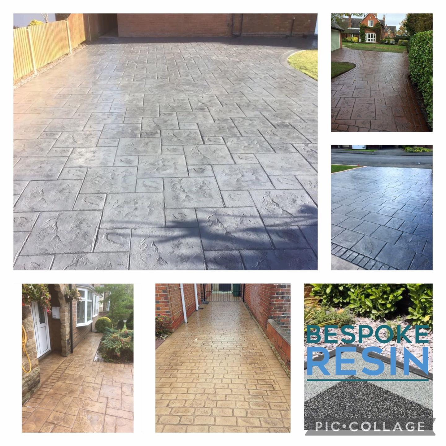 Concrete Print Driveways In Doncaster, Sheffield, Barnsley And Rotherham.