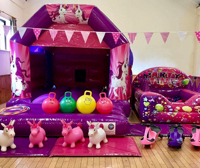 Ultimate Pink Package Party Packages I Soft play Hire I Bentham I