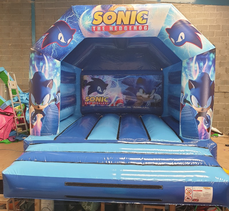 2 IN 1 SONIC THE HEDGEHOG BOUNCE HOUSE Party Inflatable - Bounce