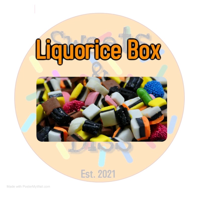 Liquorice Boxes Sweets & Treats Diss