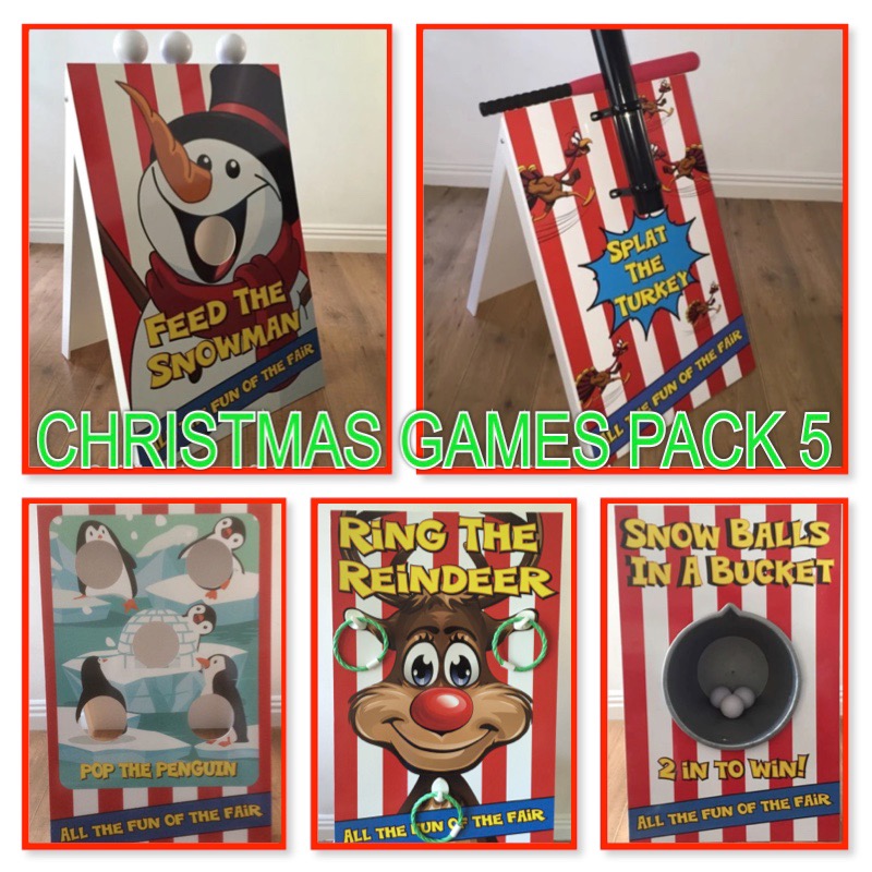 Christmas Themed Side Stall Games Santau2019s Grotto Games Christmas Fayre Games Side