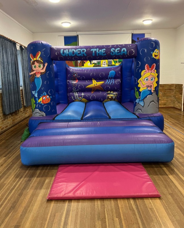 Under The Sea Bouncy Castle Bouncy Castle and hot tub hire, based in