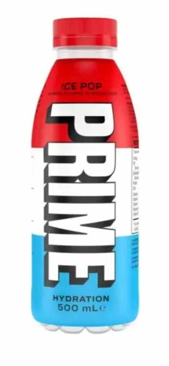 Prime Hydration Ice Pop 500ml Sweets And Treats Diss 6901