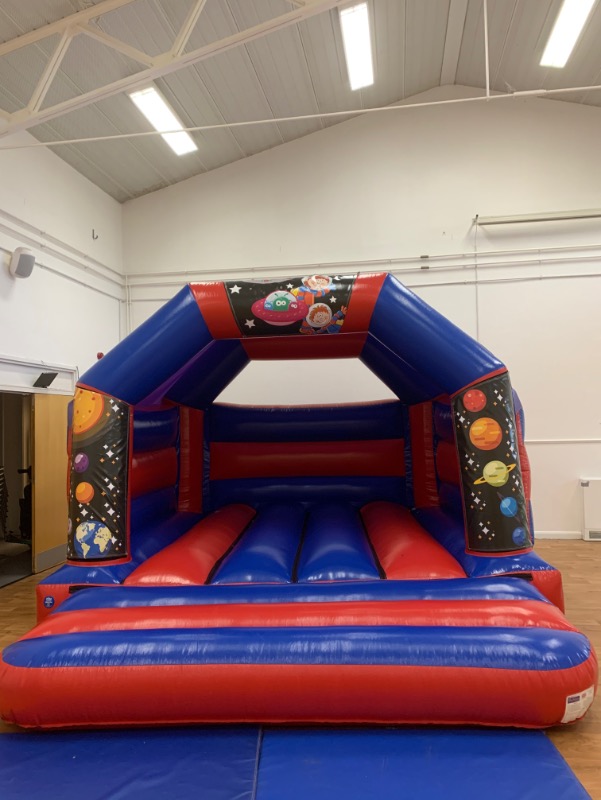 Space Castle Bellyflops Amusements Hire Bouncy Castle Hire Snodland, Kent
