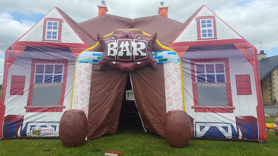 Inflatable Pub Carrig Castles, Bouncy Castle & Disco Dome Hire Wexford