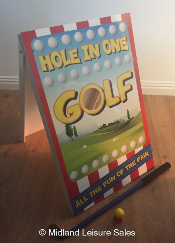 Hole In One Golf Side Stall Game Side Stall Games Sales A Frame