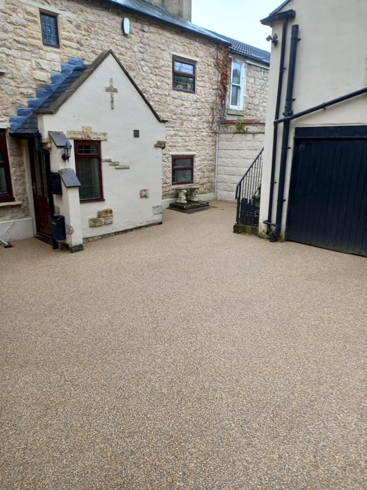 Conisbrough Resin Bound Installation