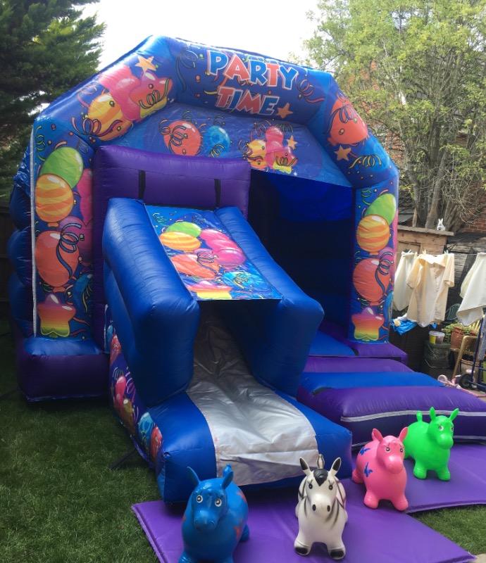 hoppers and bugs jumping castles