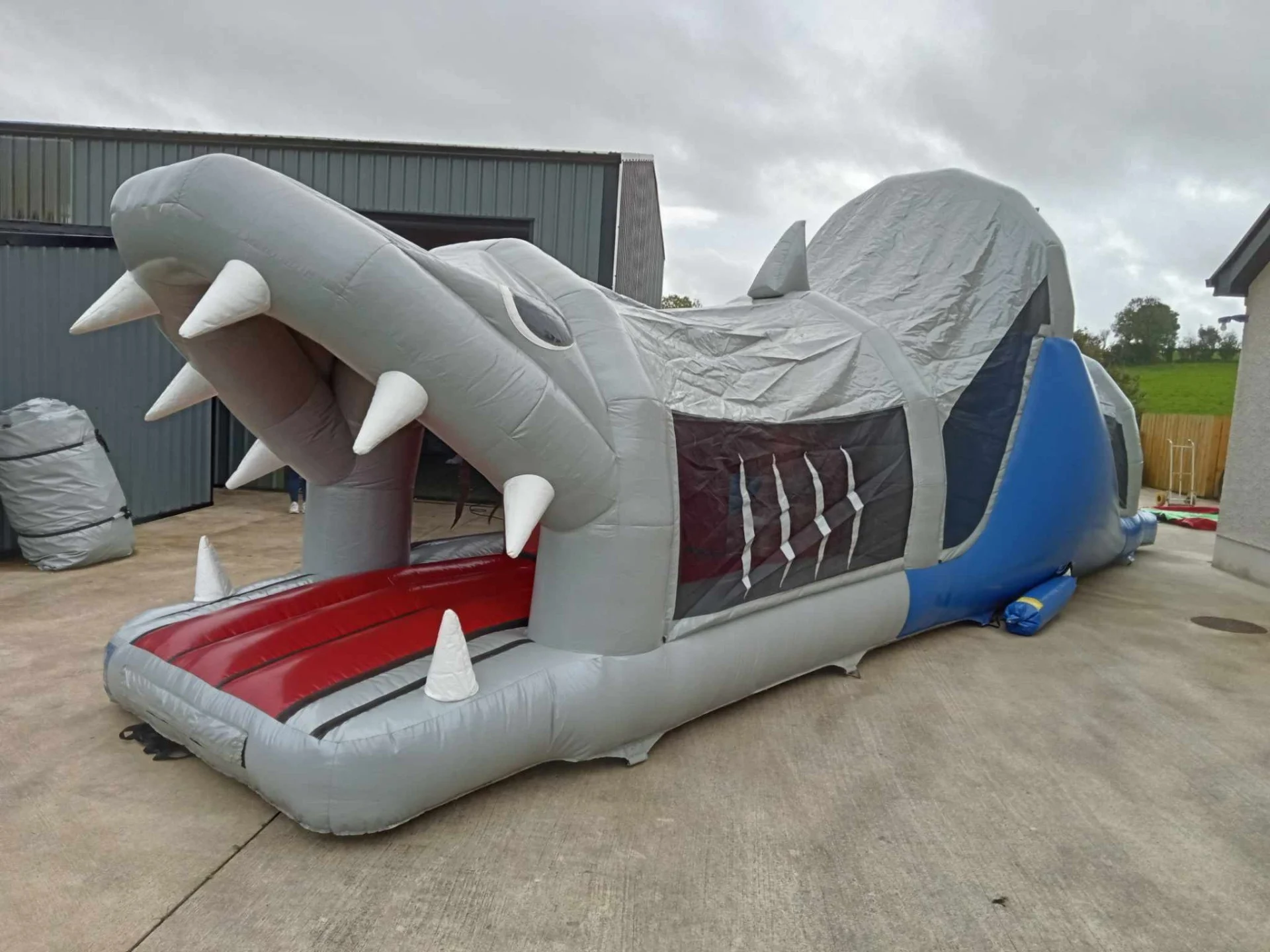 40ft Shark Obstacle Course
