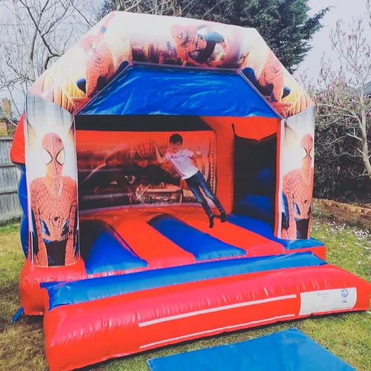 12 X 12 Spiderman Castle - K&K Bouncy Castles Wirral