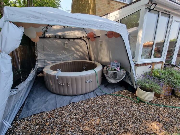 4 Person Hot Tub Hire Funday Kent