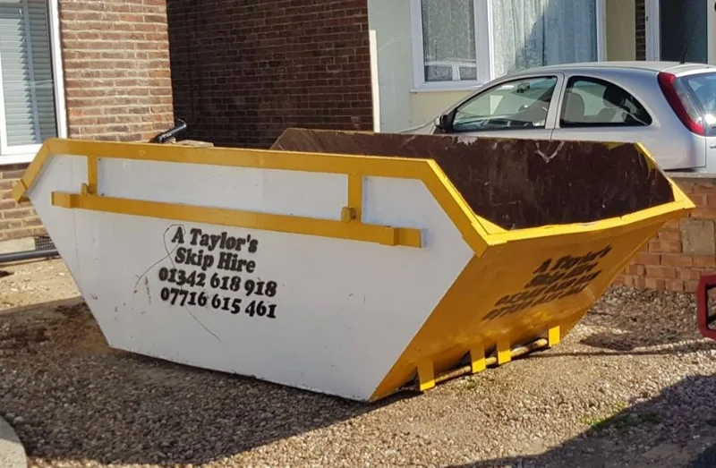 2 Cubic Yard Mini Skip Hire | Redhill, Reigate Horley And More