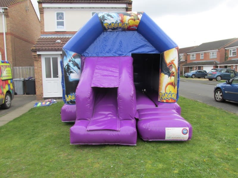 Pokemon Bouncy Castle Hire In Bourne, Spalding, Peterborough And Stamford