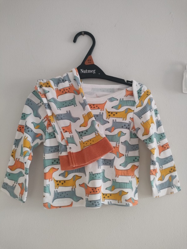 912 Pyjama Set (nutmeg) Kids 2 Kids Preloved Childrens Clothes