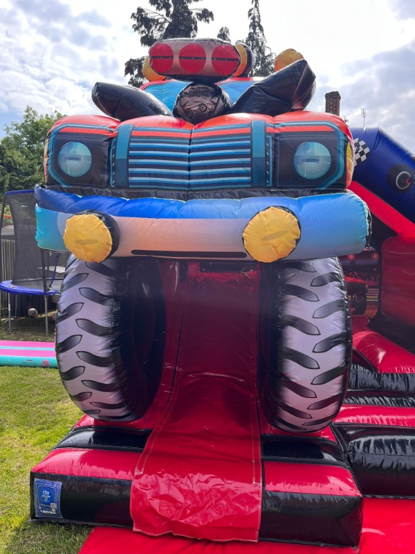 Monster Truck Castle Jaimies Castles, Bouncy Castle & soft play Hire Surrey