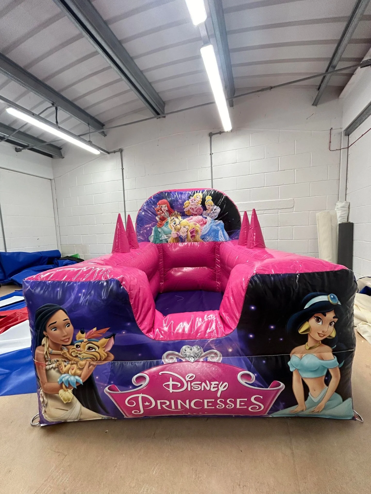 Princes Inflatable Princess Themed Ball Pit - Tiny Tots Inflatables