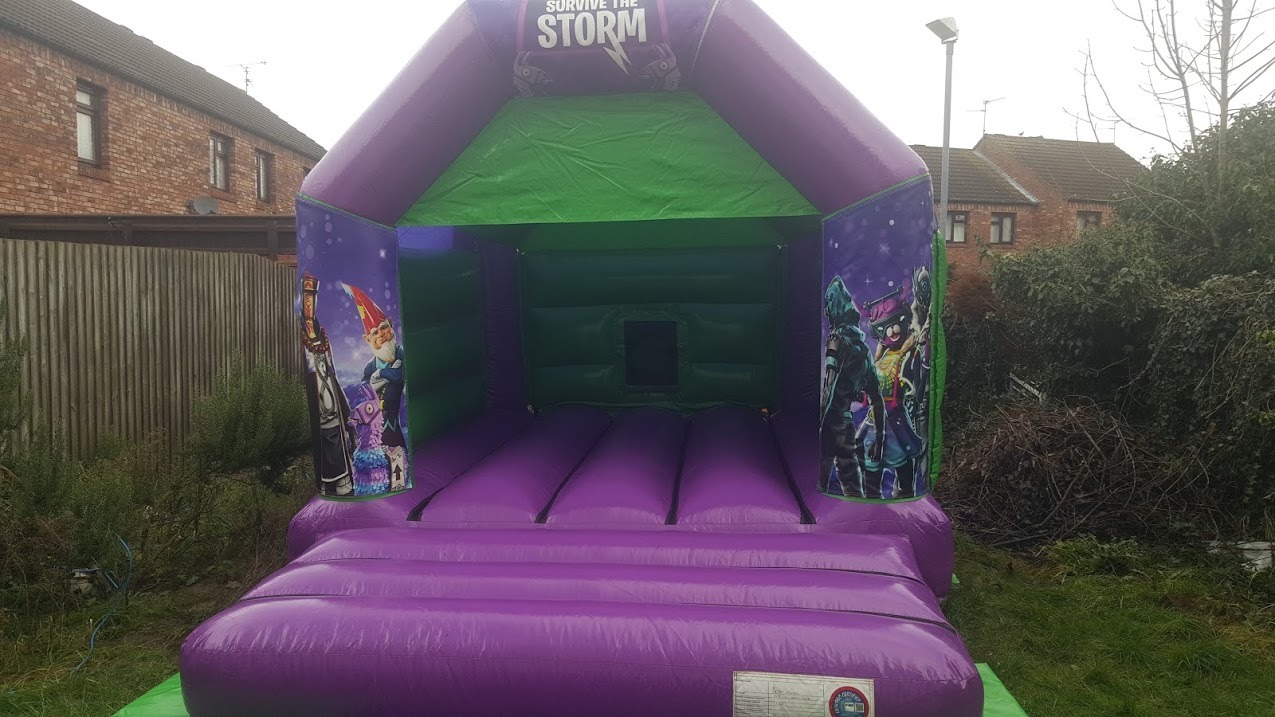 Opening Weekend For Outdoor Bouncy Castles And Garden Parties