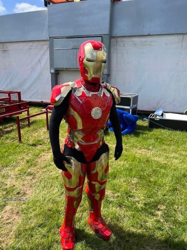 Ironman Mascot Hire Inflatable & Mascot Hire in Bradford, Leeds