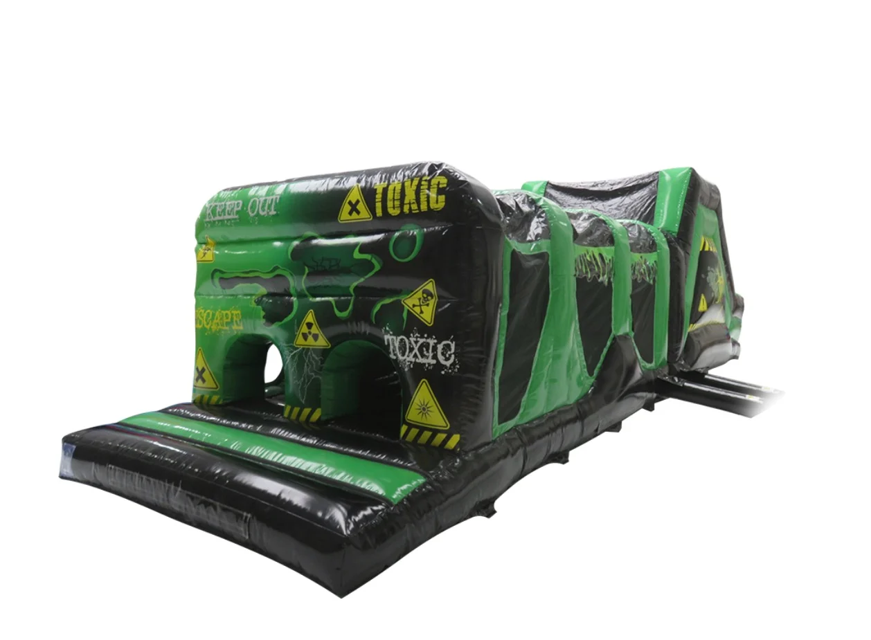Inflatable Assault Course Gif Toxic Energy Assault Course Hire | Glasgow & Renfrewshire Bounce Up ...