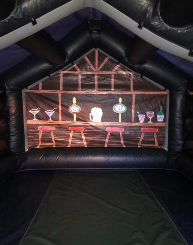 inflatable pub to hire