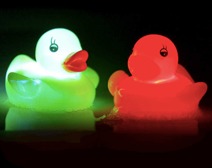 Light Up Duck Sensory Ideas