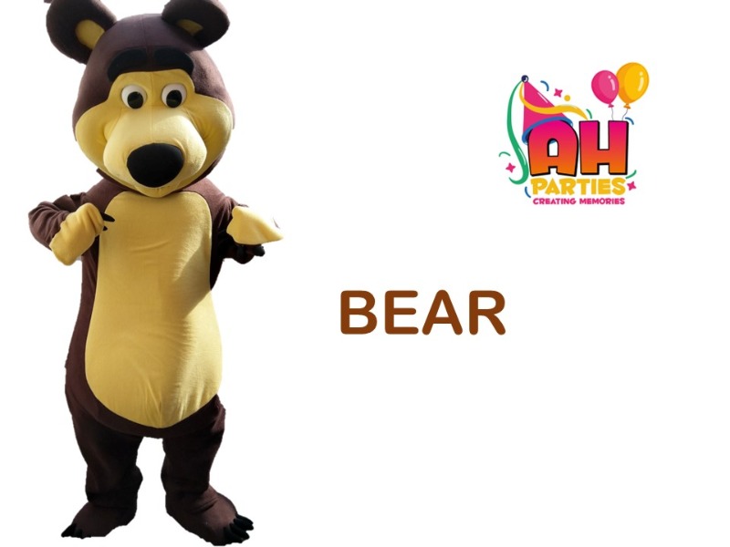 Bear Mascot - AH Parties Bear Mascot - AH Parties