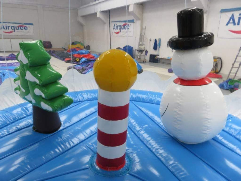Inflatable Snow Globe Bouncy castle hire Co Louth and north east Ireland
