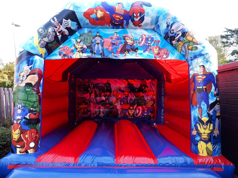 Super Hero Bouncy Castle