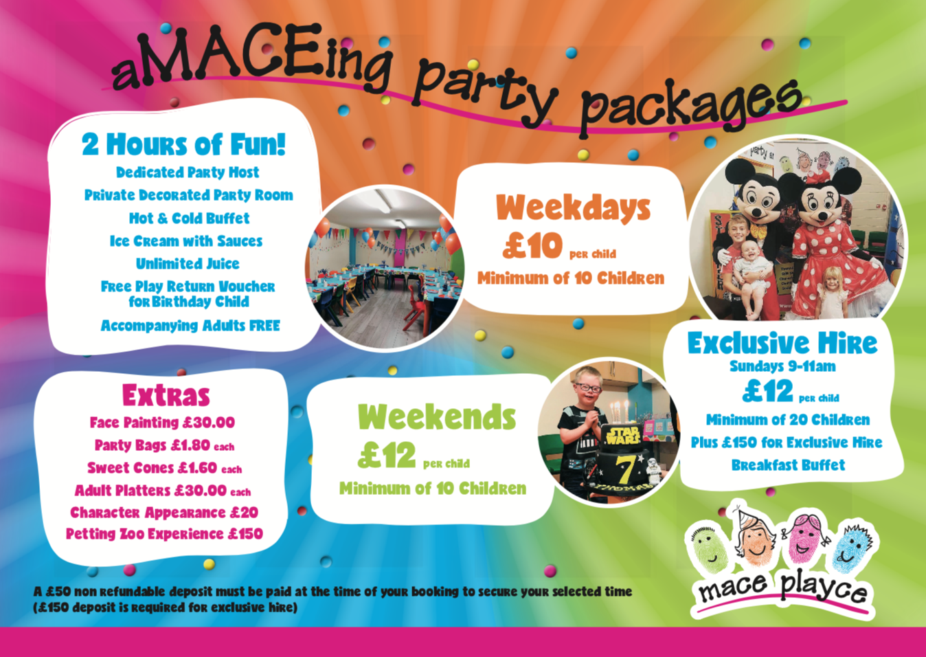 Party Packages Soft Play Centre Chelmsford