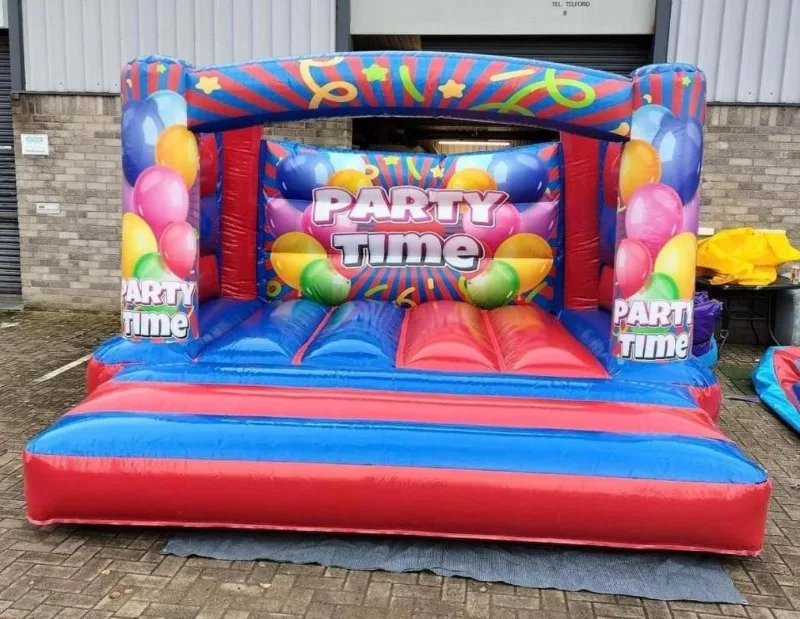 12 X 12 Party Time Castle - K&K Bouncy Castles Wirral
