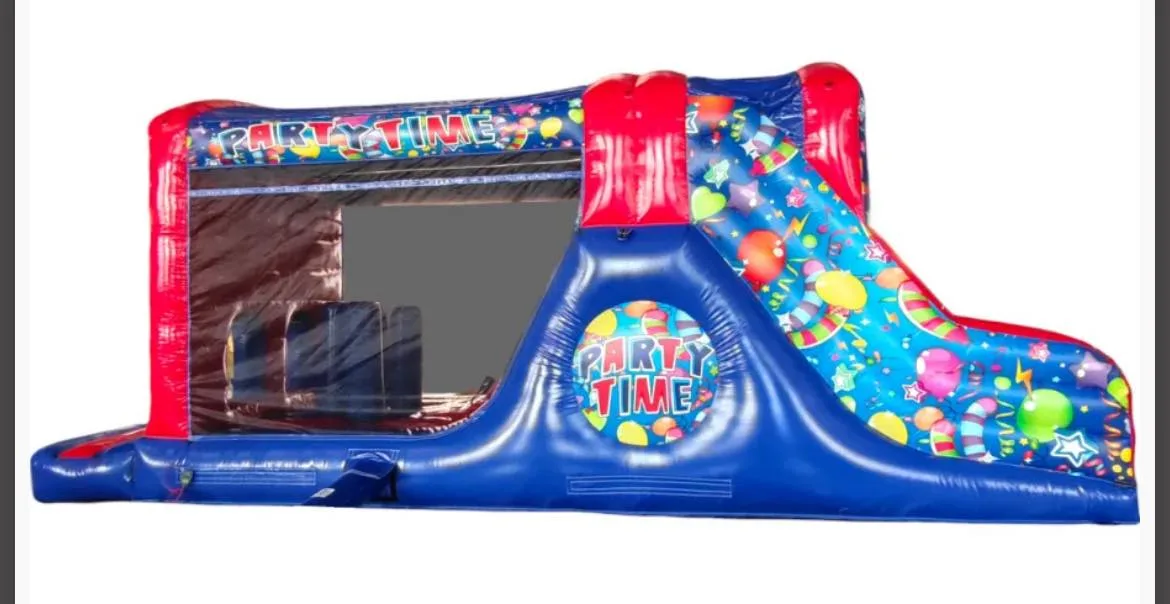 Party Time Ramp Model Partytime Obstacle Course - SP Bouncy Castles | Bouncy Castle Hire ...